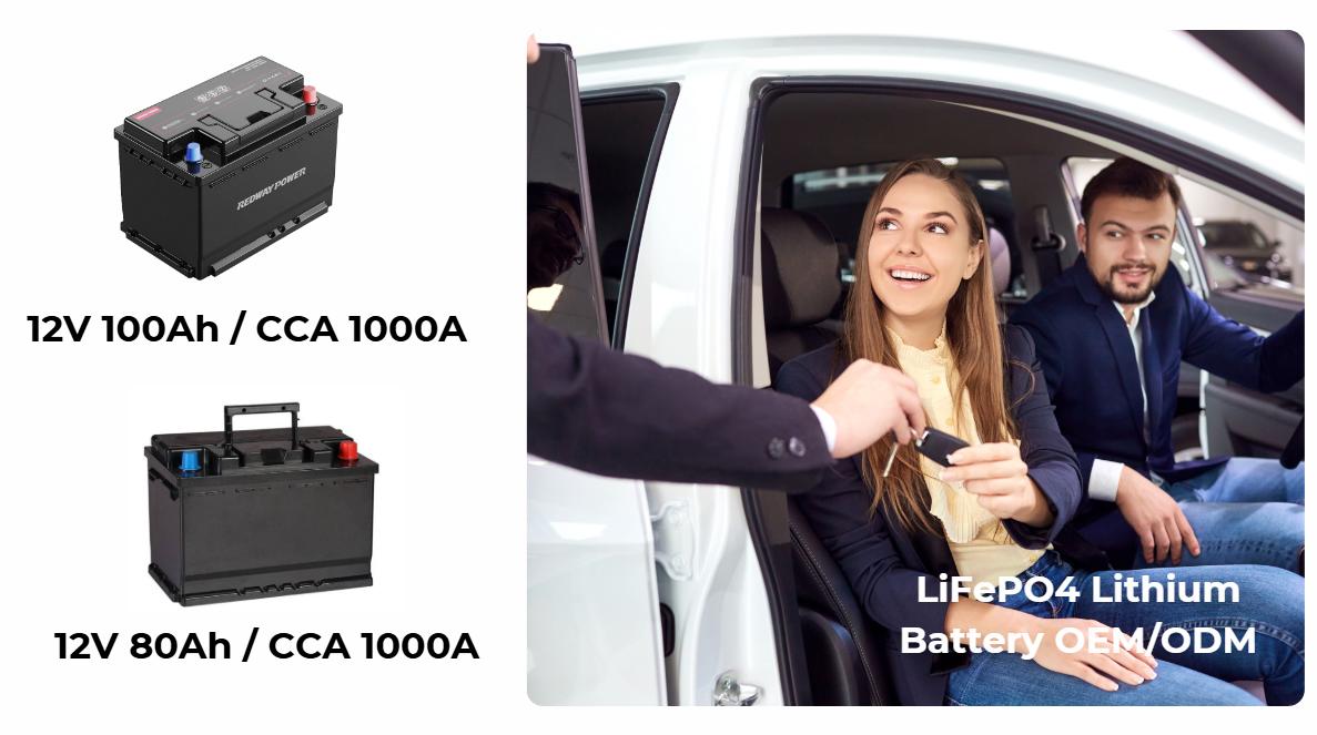 What Are the Key Specifications for Various Car Batteries?